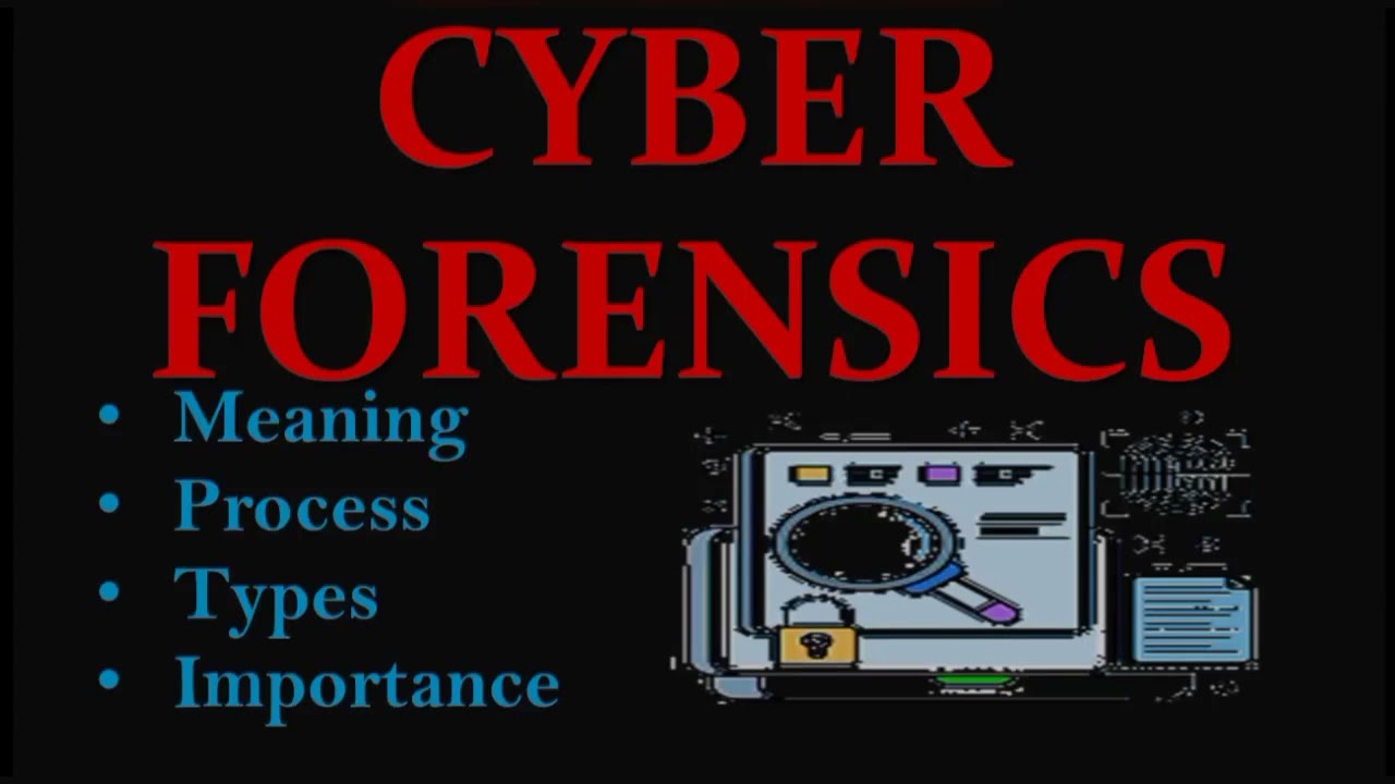 Cyber Forensics | Digital Forensics | Meaning, Process, Types & Importance #cyberforensics 