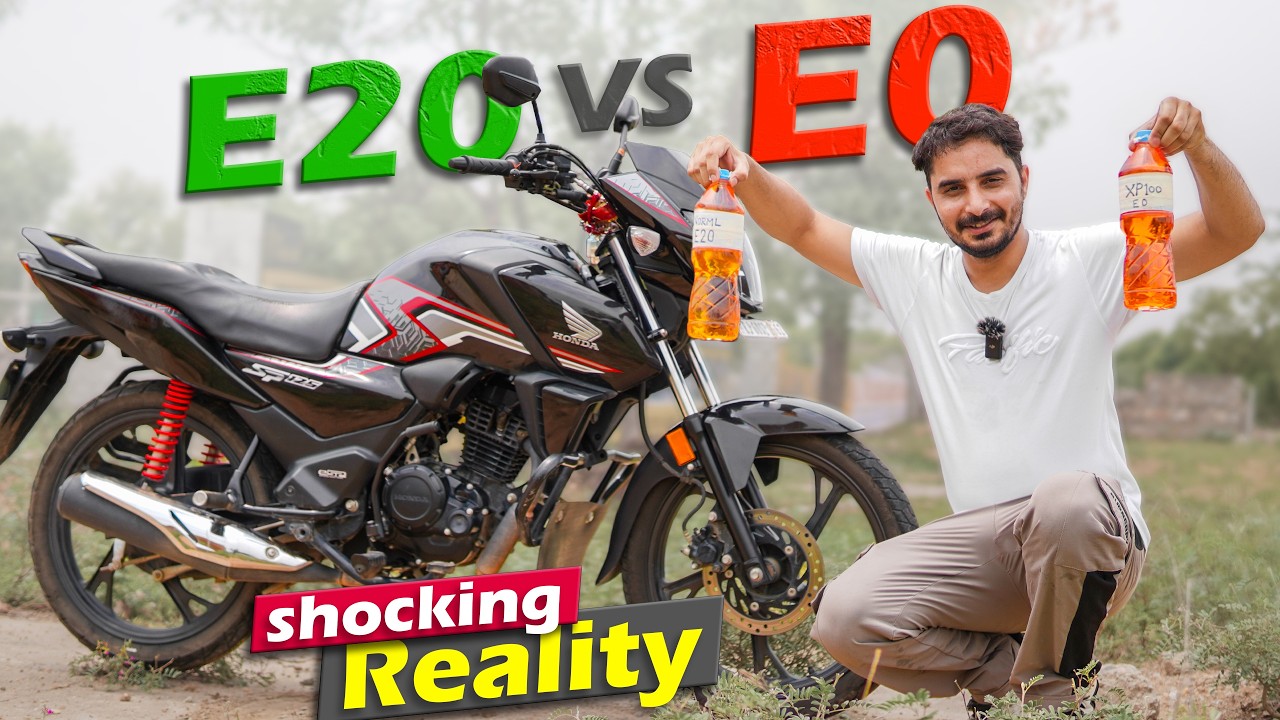 E20 vs E0 Petrol - True Real Life Mileage Test | with E20 Compliant Bike