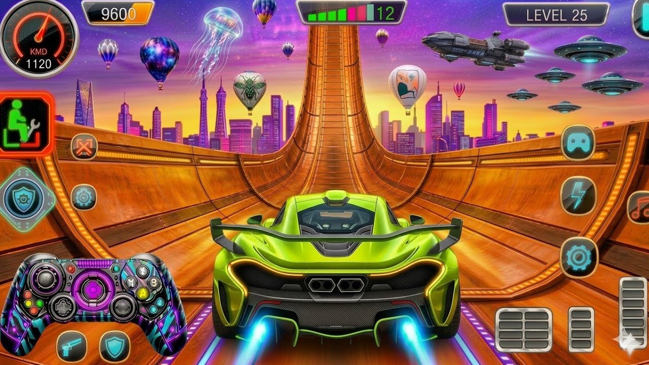 🚨Ultimate Mega Ramp GT Car Racing Simulator | Extreme Car Stunts 3D Android Gameplay Epi 4