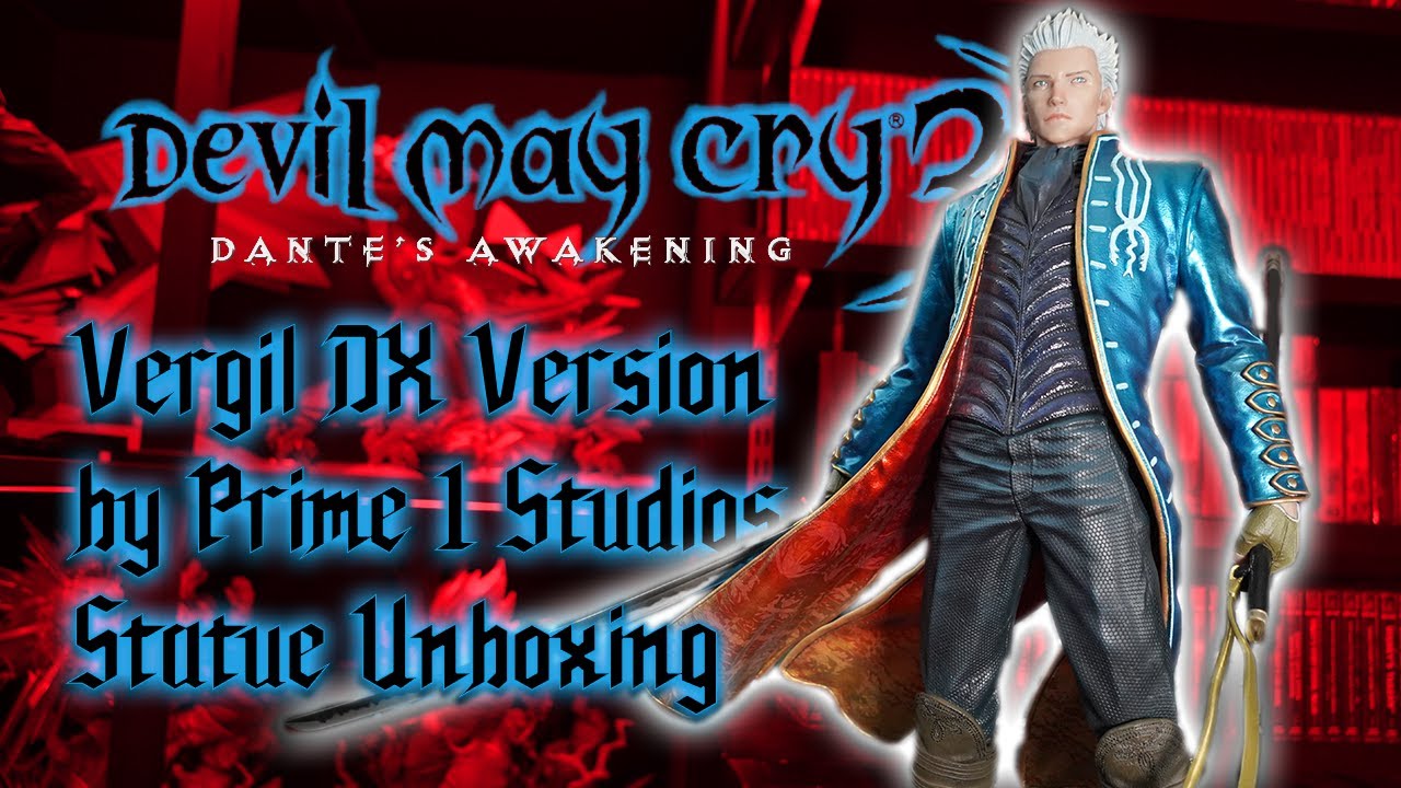 Vergil DX Version (Devil May Cry 3) 1:4 Scale Statue from Prime 1 Studio's | Unboxing