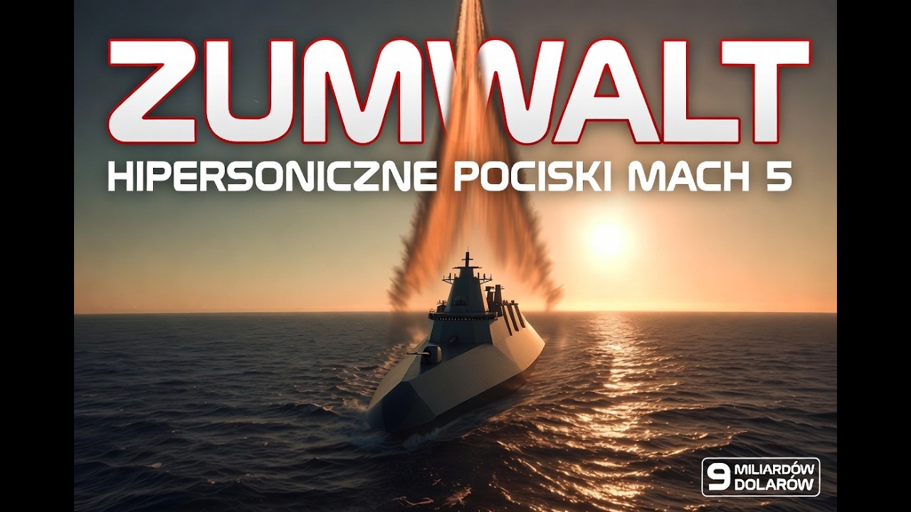 USS Zumwalt z Hipersonicznymi Pociskami! Najdroższy Niszczyciel Świata