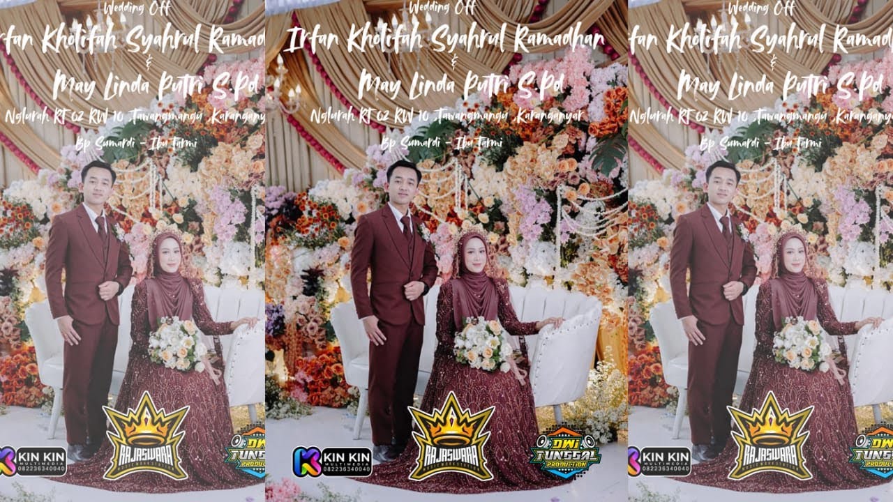 🔴📡LIVE RAJASWARA MUSIC || WEDDING IRFAN & LINDA || DWI TUNGGAL AUDIO || KINKIN PRODUCTION