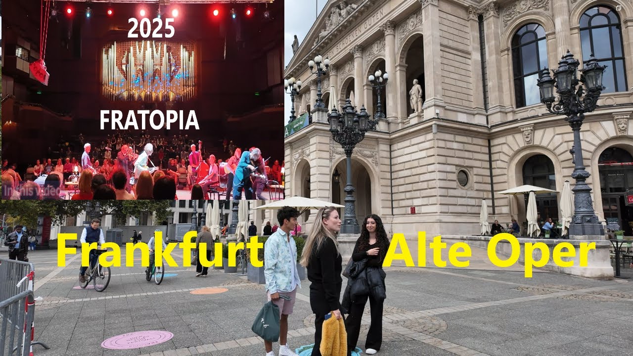 Frankfurt Fratopia 2025 festival at the Alte Oper free admission