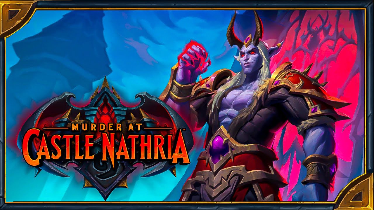 Hearthstone. New Warrior Hero - the Sire Denathrius. All Voicelines.