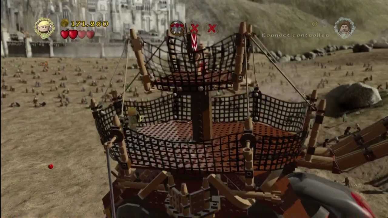 Lego LOTR TROTK Campaign - Mumakil Killing