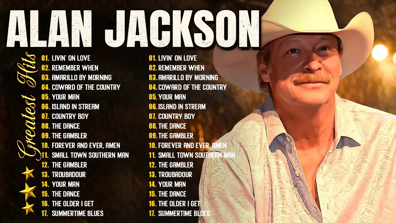 Top Songs Of Alan Jackson 🔥Classic Country Hits Album 🎶Country Gold