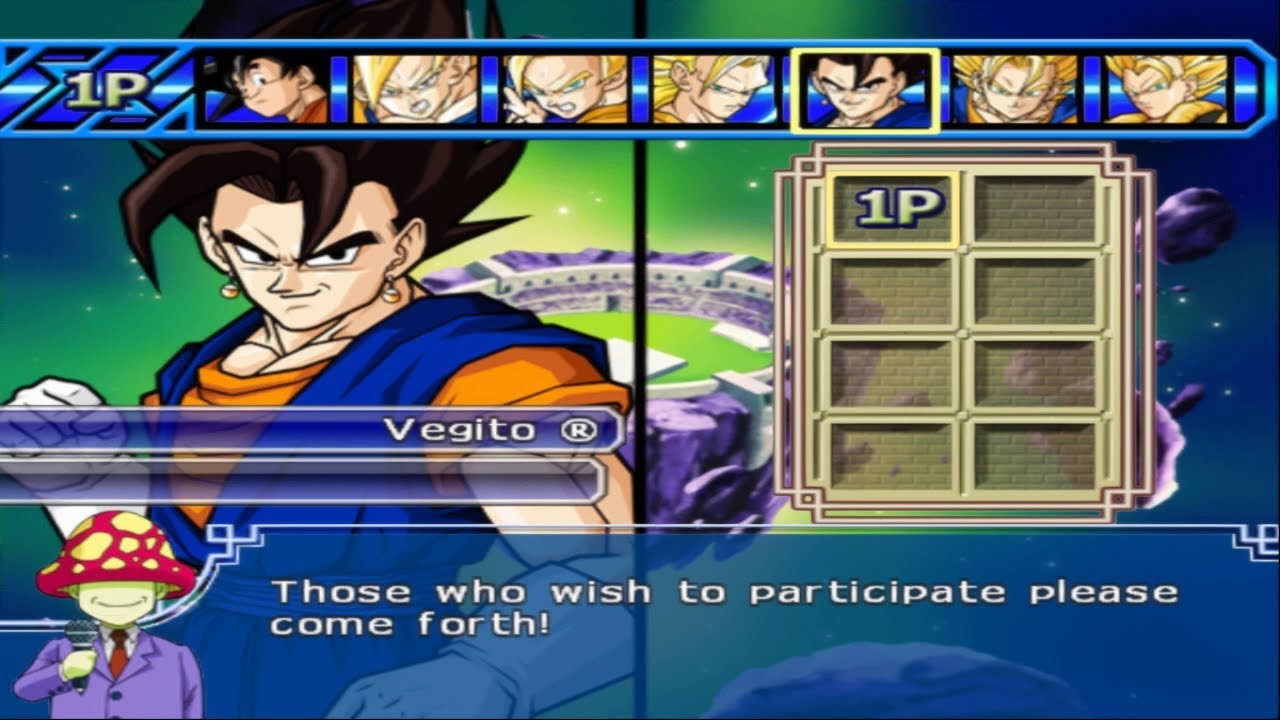 DBZ: Budokai Tenkaichi 3 (PS2) walkthrough - Vegito