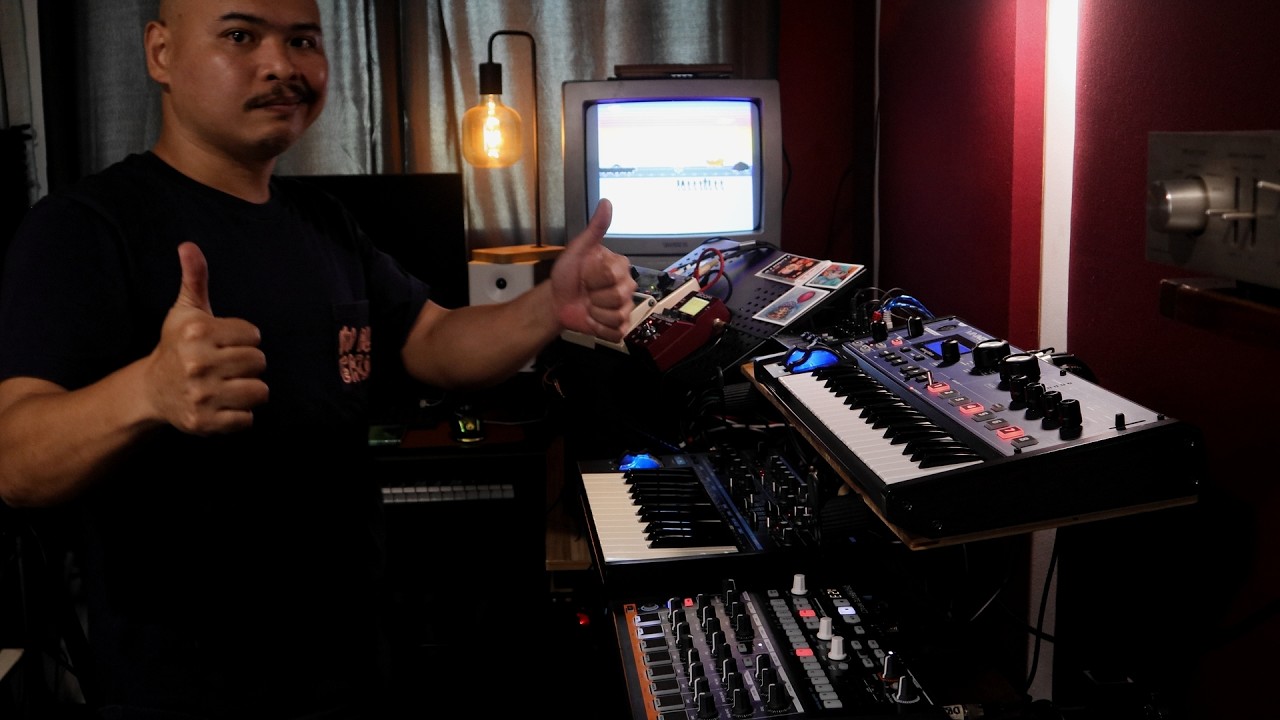 It's Summetime! 🌴 - Live one shot dawless synth sketch