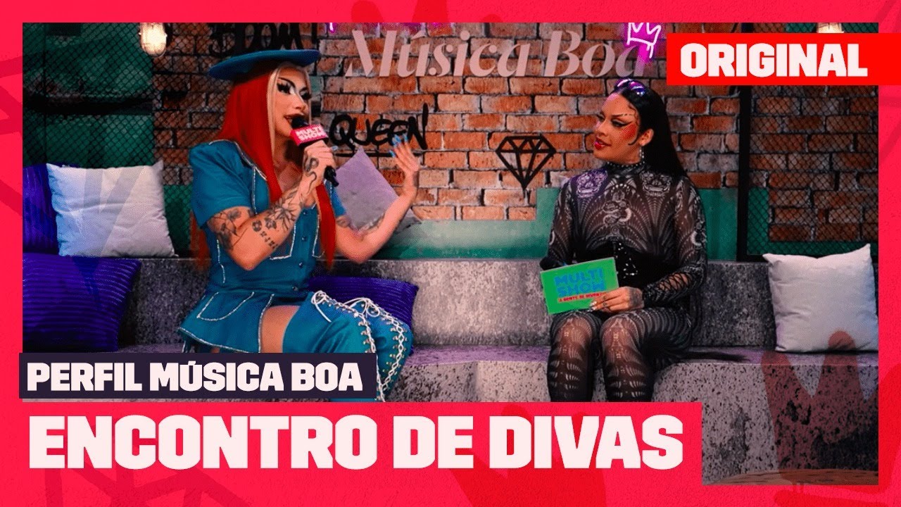 GLORIA GROOVE e GRAG QUEEN falam sobre POPULARIZAÇÃO DA CULTURA DRAG | Perfil Música Boa