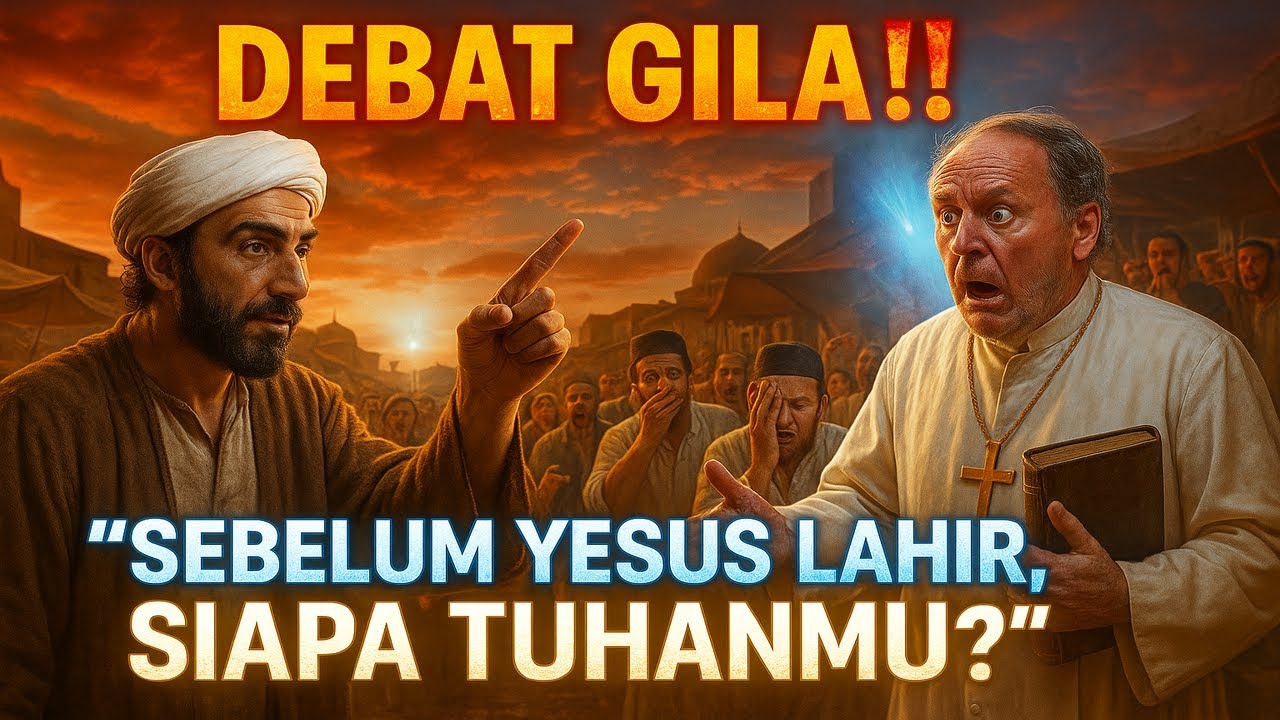 DEBAT GILA‼️ Abu Nawas Tanya_ “Sebelum Yesus Lahir, Siapa Tuhanmu_” Pendeta Tak Bisa Jawab!