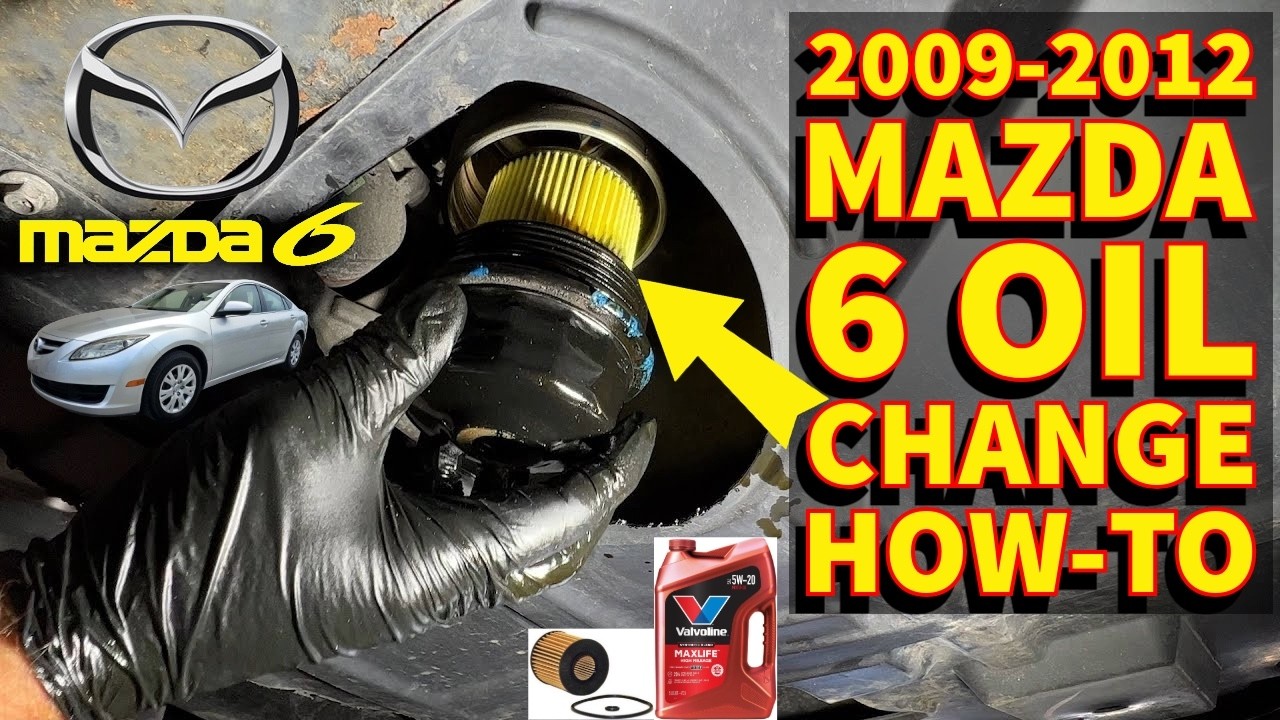 Mazda 6 2.5l Oil Change How -To