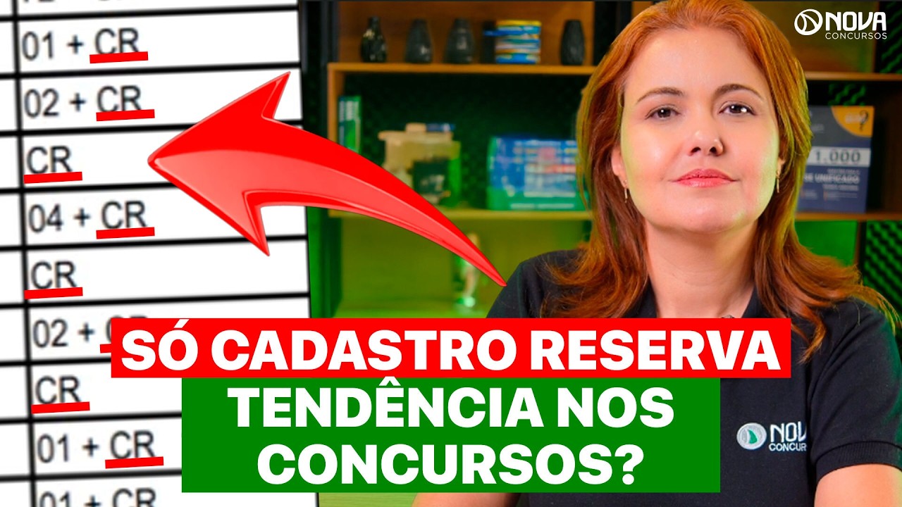 COMO FUNCIONA CADASTRO RESERVA EM CONCURSO PÚBLICO [NÃO SE DESANIME] 🔴