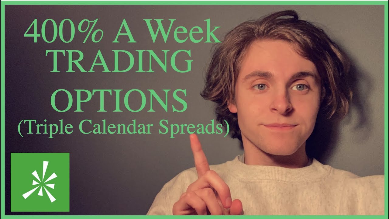 Making 400% Per Week, Trading Options! Triple Calendar Spreads | Halcyon Trader