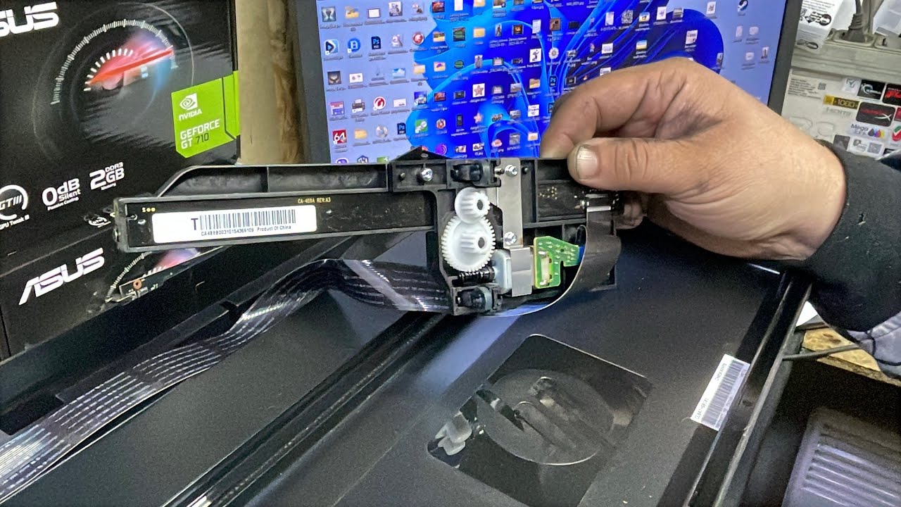HP mfp M1132 помилка сканера Е8, а також проблема з захопленням бумаги - соленоїд!