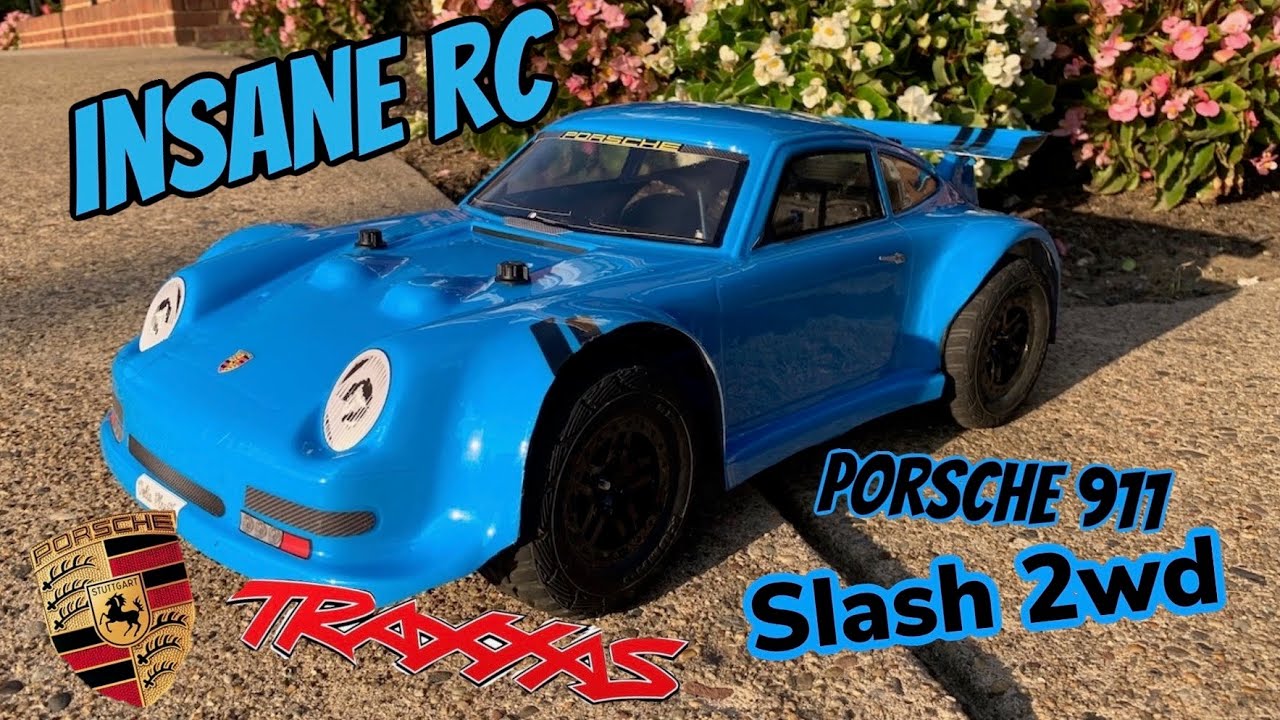 PORSCHE 911 TURBO x TRAXXAS SLASH 2WD! | Insane RC