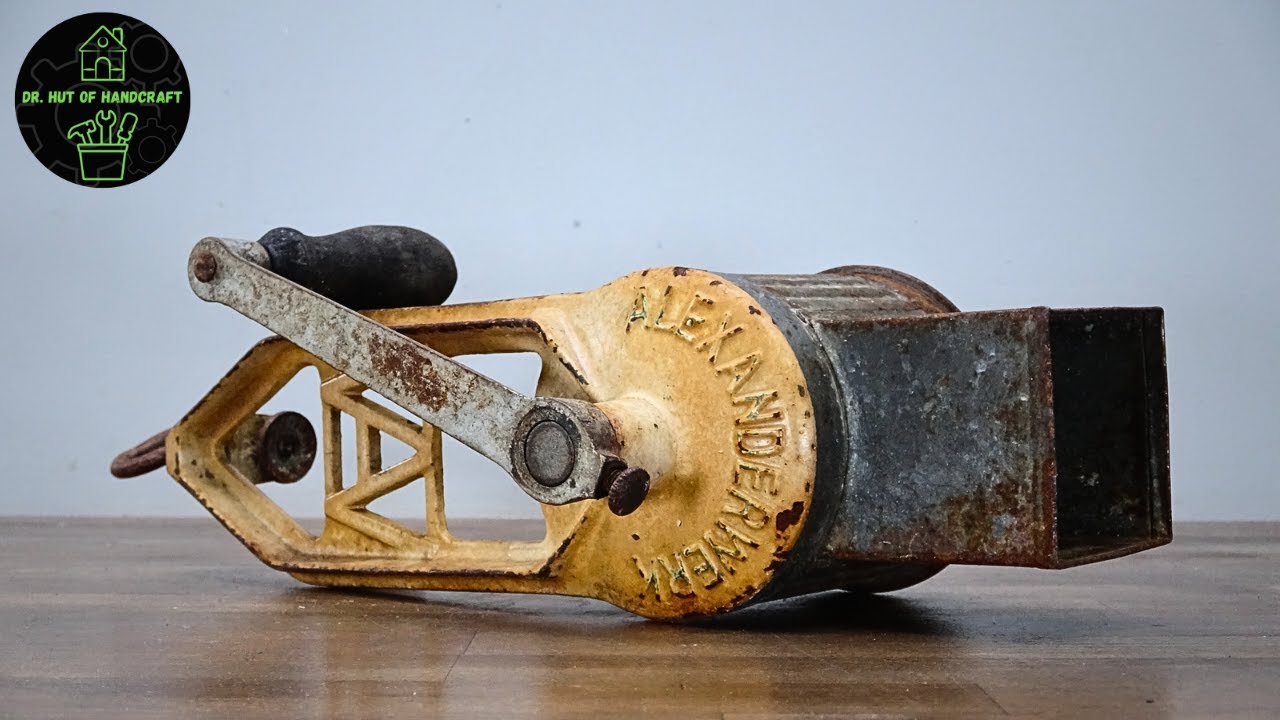1929 'Alexanderwerk' Grater restoration I Dr. Hut of Handcraft