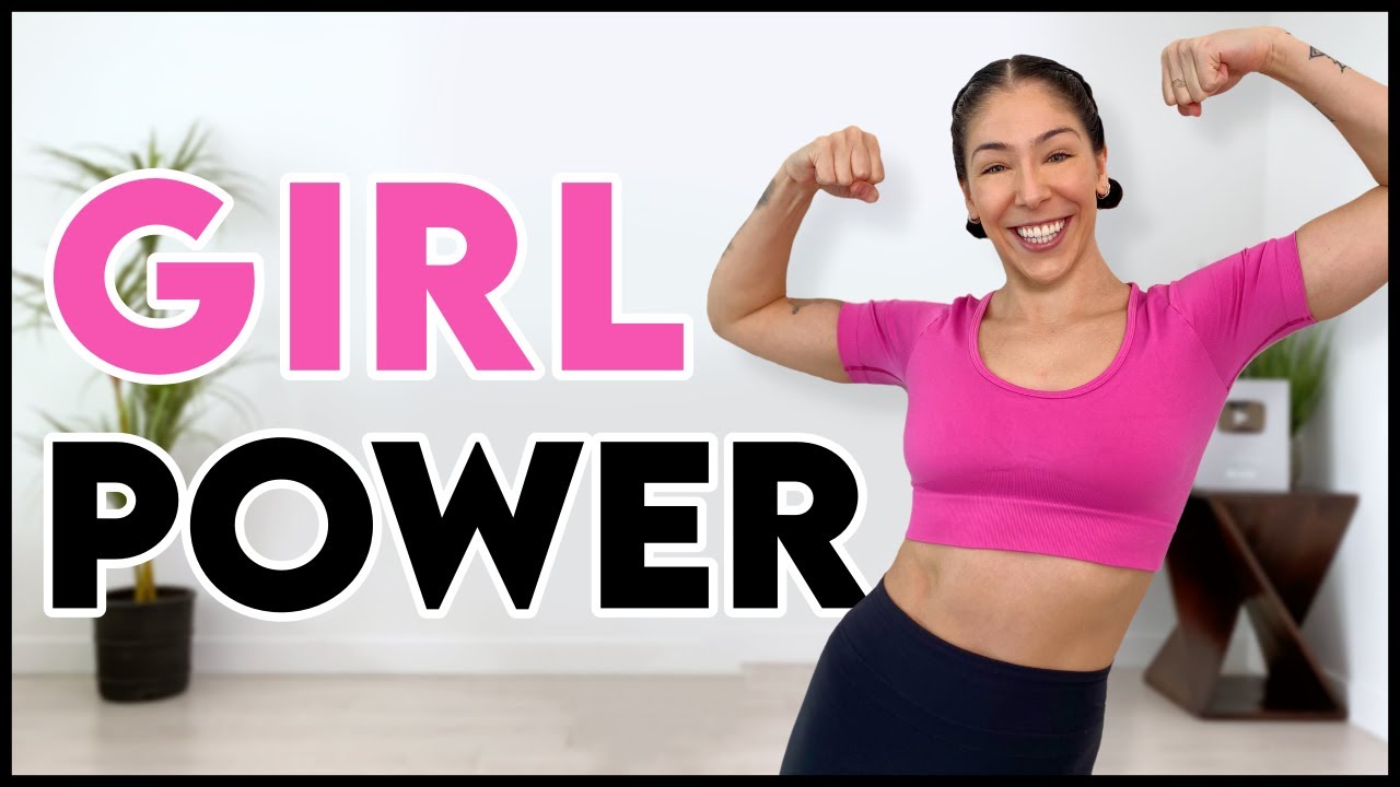 GIRL POWER WALKING WORKOUT | Feel Empowered and Strong (1,800 Steps)