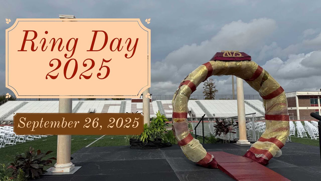 Chalmette High School presents...Ring Day - Class of 2026 (LIVE!) September 26, 2025