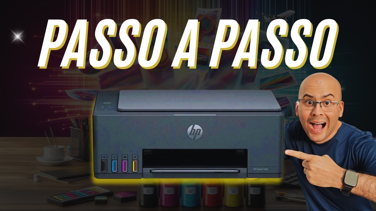Configuração completa da HP Smart Tank 581 e 584 do zero
