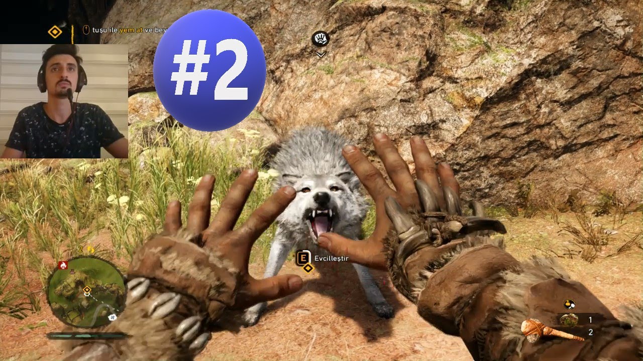 Kurt evcilleştirdim | Far Cry Primal | T&uuml;rk&ccedil;e #2