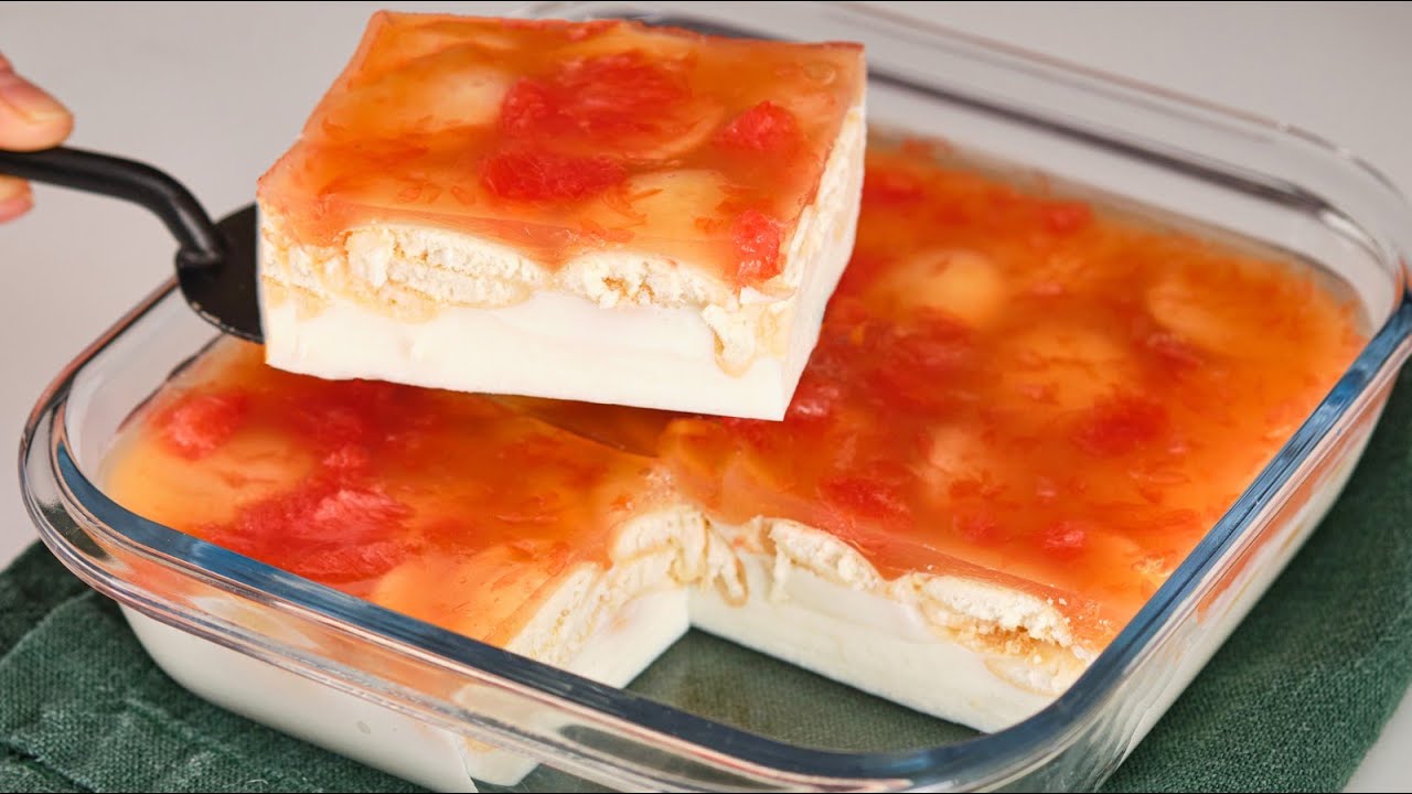 Невероятный десерт за 15 минут, без духовки, без сгущенки, без муки! Минимум жира!