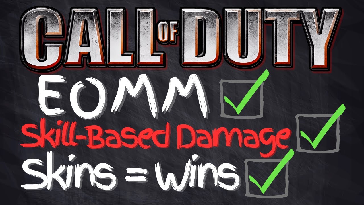 Call of Duty is RIGGED. *NEW EVIDENCE*