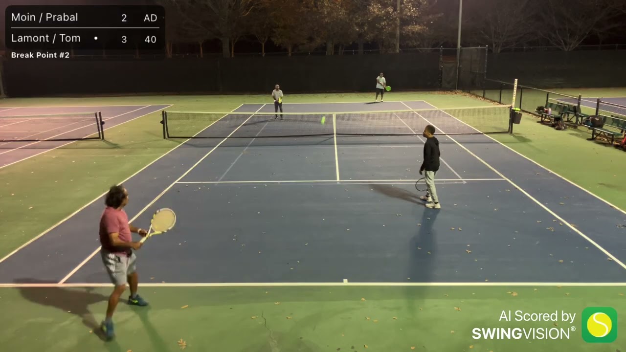 Tom/Lamont vs Prabal/Moin - Tennis Doubles - November 24, 2025