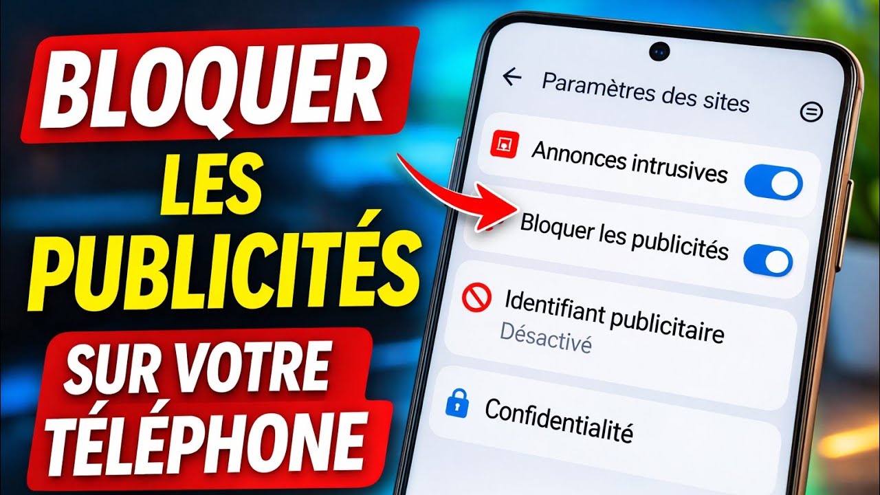 Bloquer les publicités sur votre téléphone facilement
