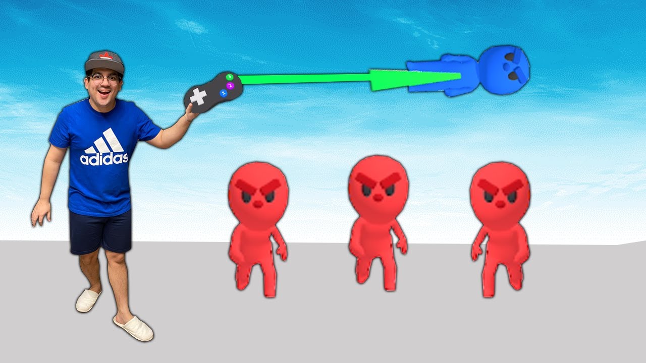 USEI CONTROLE REMOTO PARA CONTROLAR A MENTE DOS BONECOS PALITOS - Mind Controller (jogos de celular)