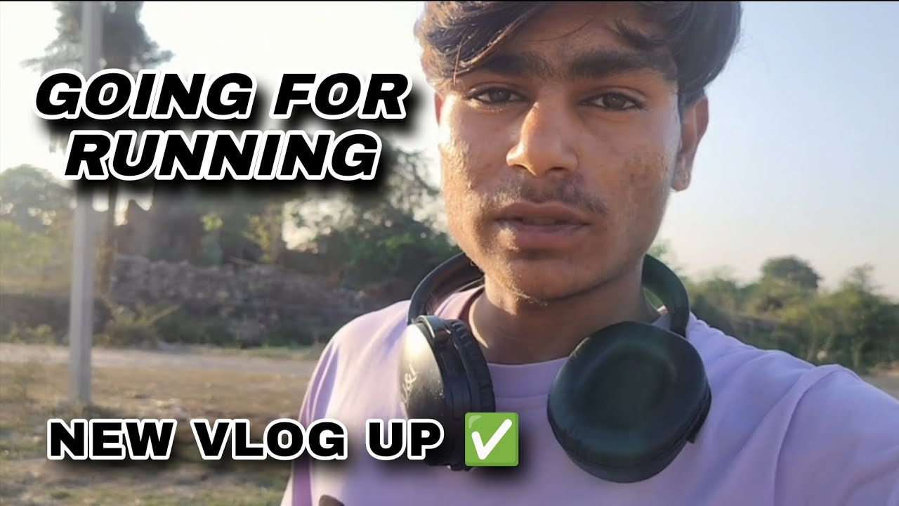 Aaj fr akele Jana pda viddu nhi aaya running ke liye (the RXS vloger)
