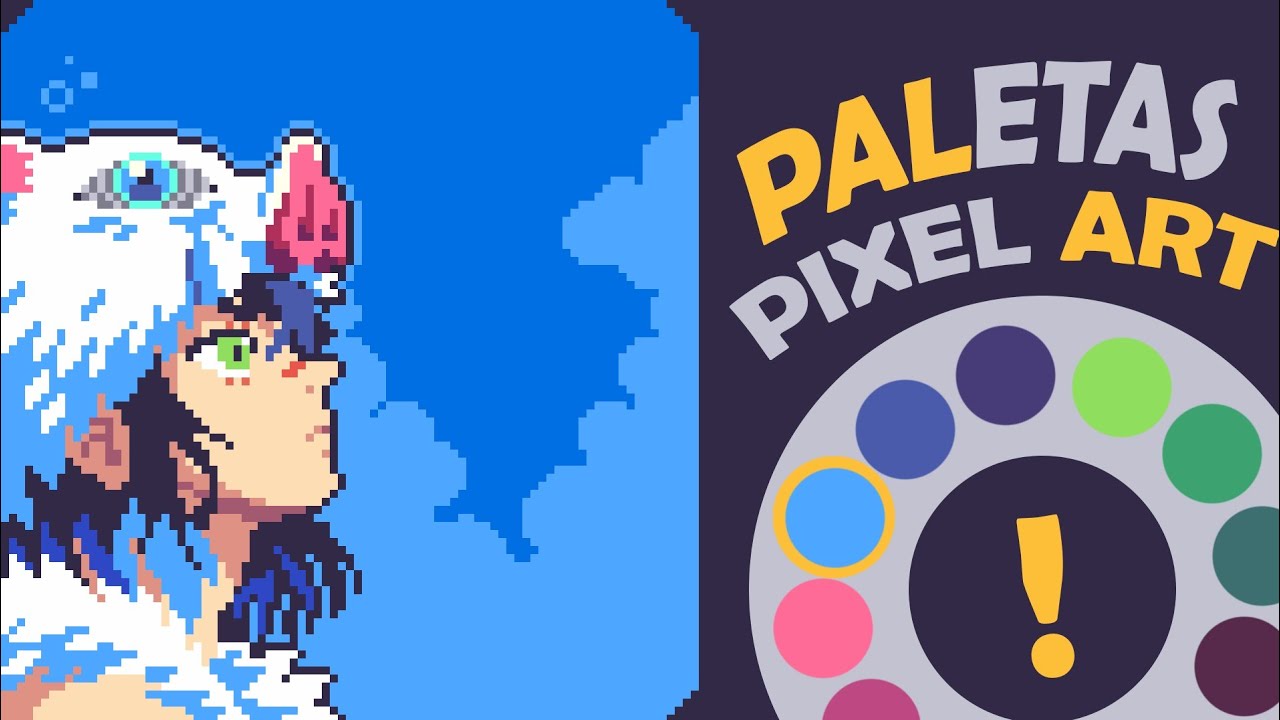 Cómo elegir buenas PALETAS de COLOR | Guía Pixel Art 🎨✨