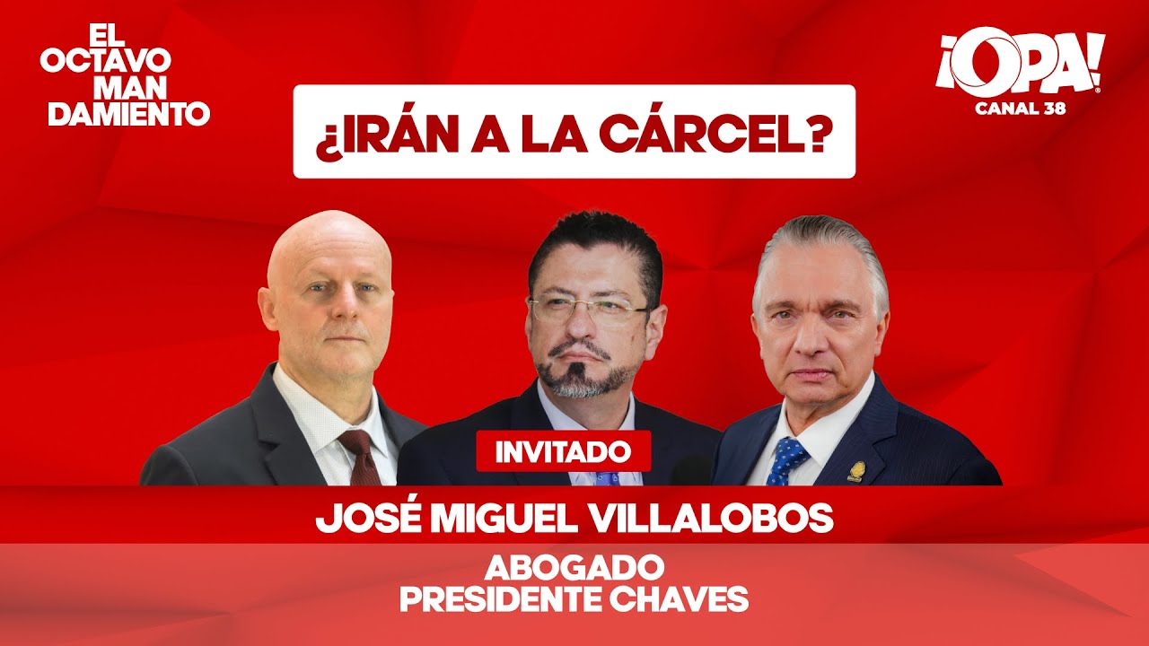 🛑 ¿Irán a la cárcel? Hablaremos con José Miguel Villalobos, abogado.
