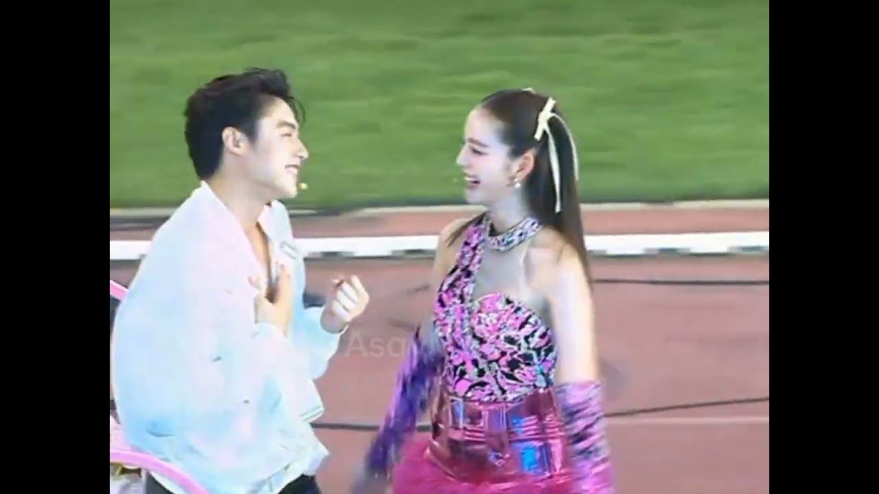 Mark Prin and Bow Maylada during  #BelovedFestival53ปีดีต่อใจ @Ch3Thailand
