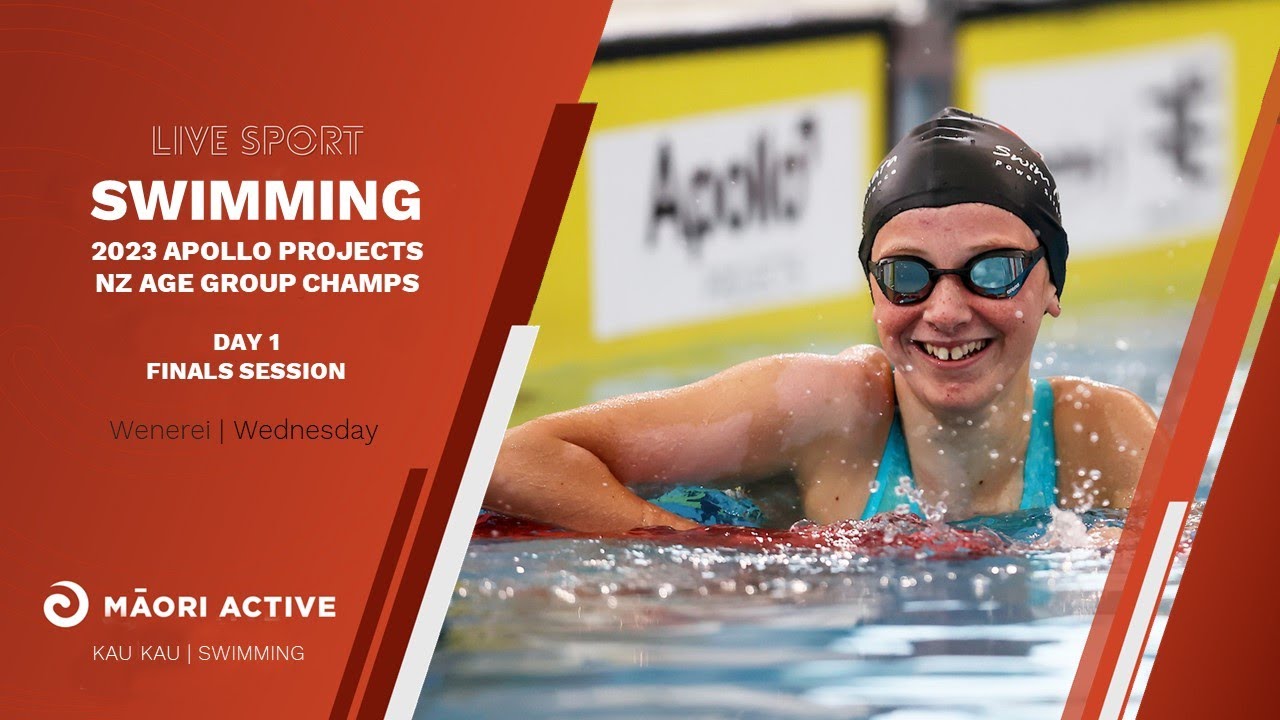 Swimming | Day 1 | Finals | 2023 Apollo Projects New Zealand Age Group Championships