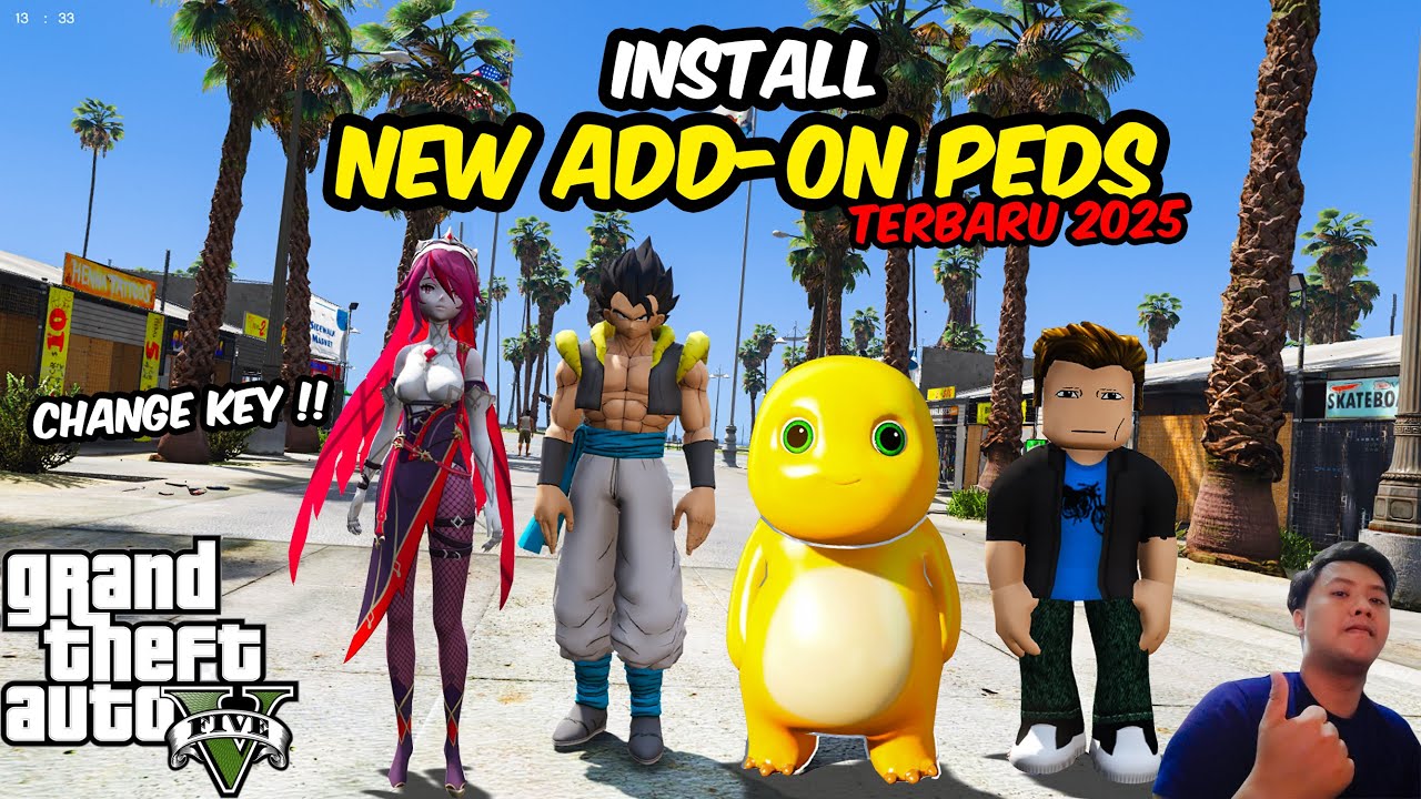 HOW TO INSTALL THE LATEST PEDS ADD-ON MOD (2025) IN GTA 5