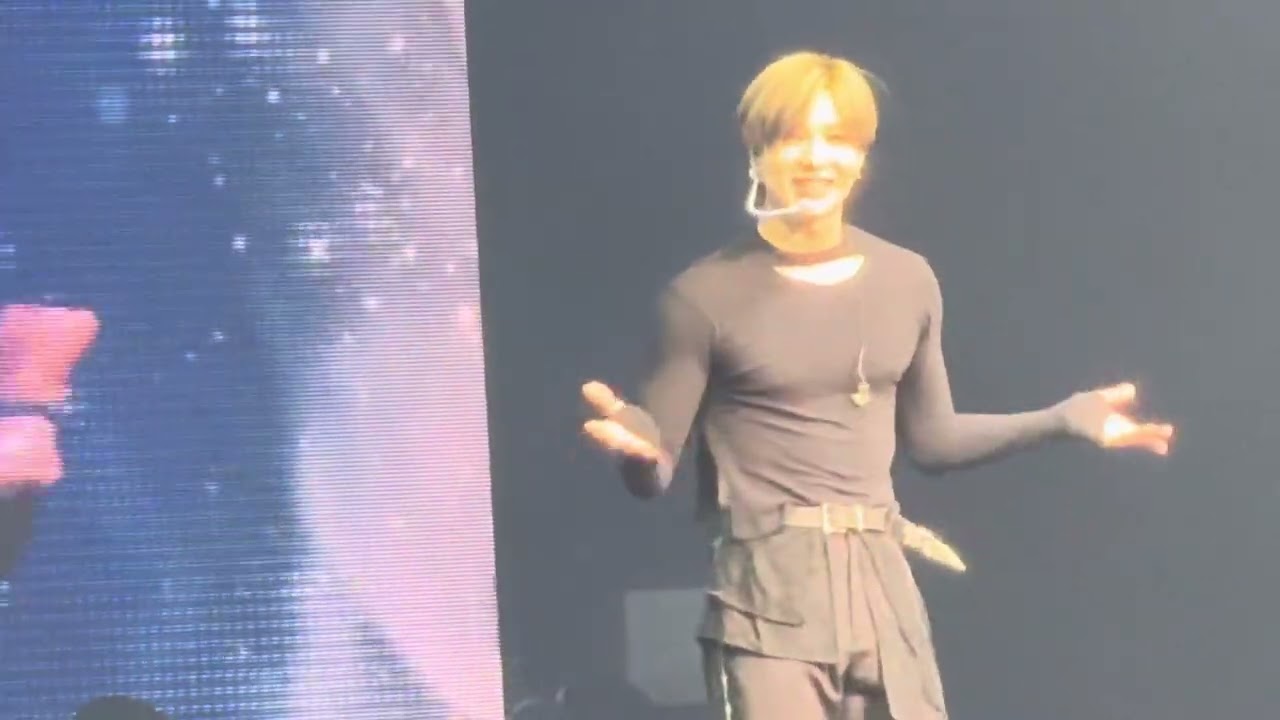 250218 - Taemin - Talk 1- Houston Texas - Sugarland - Ephemeral Gaze Tour
