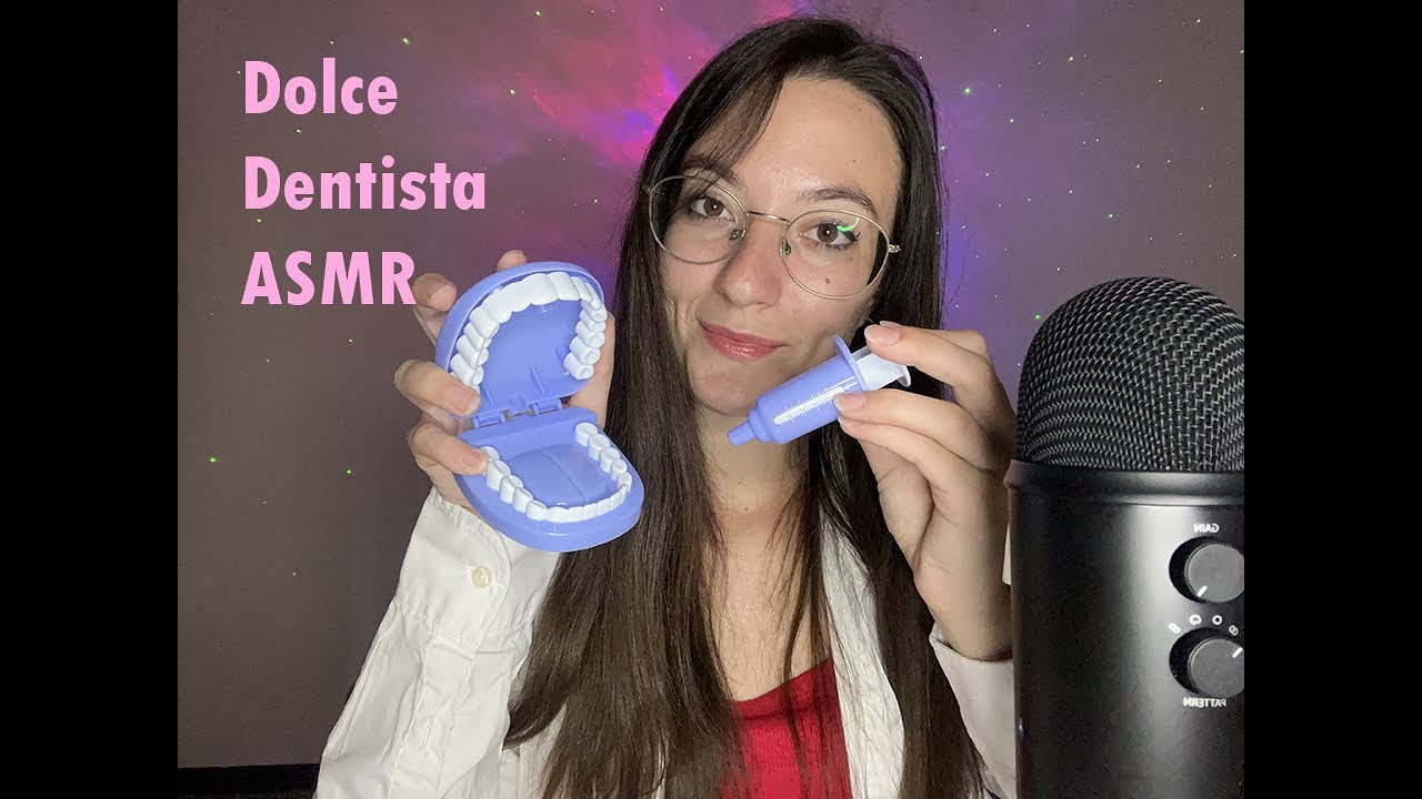 Dolce visita dal dentista (ASMR ita)