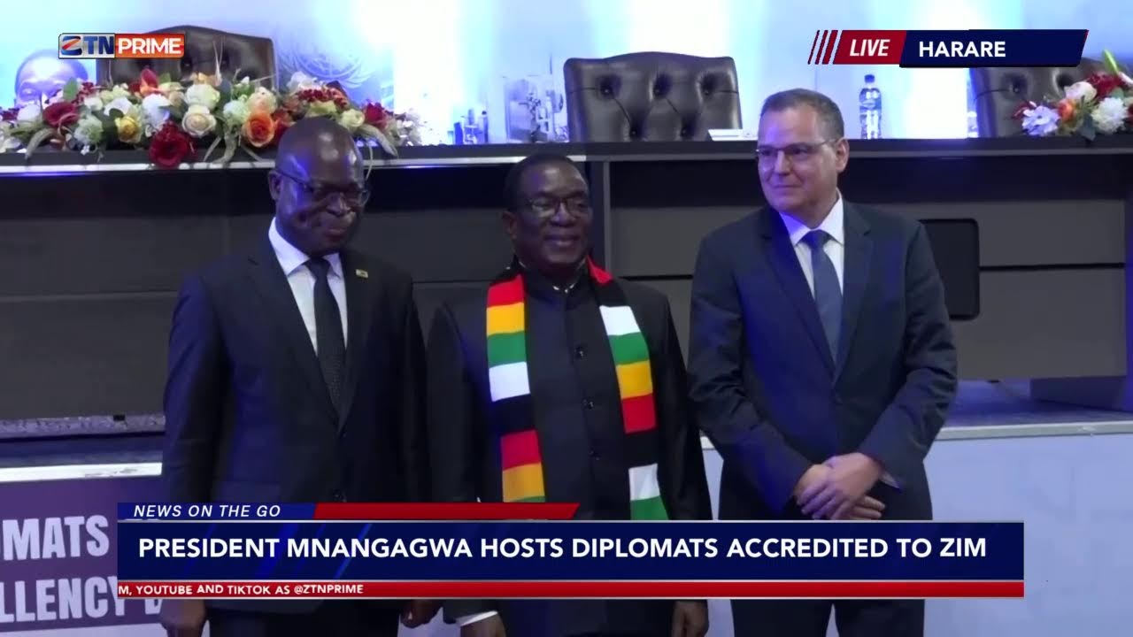 NEWS-ON-THE-GO: PRESIDENT MNANGAGWA HOSTS DIPLOMATS ACCREDITED TO ZIMBABWE || 5 MARCH 2025