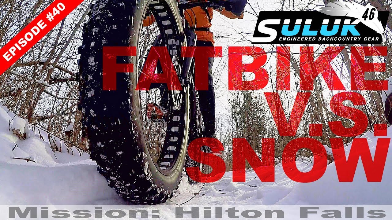 Winter Fatbiking in Hilton Falls Conservation Area - On The Trail - Episode #40