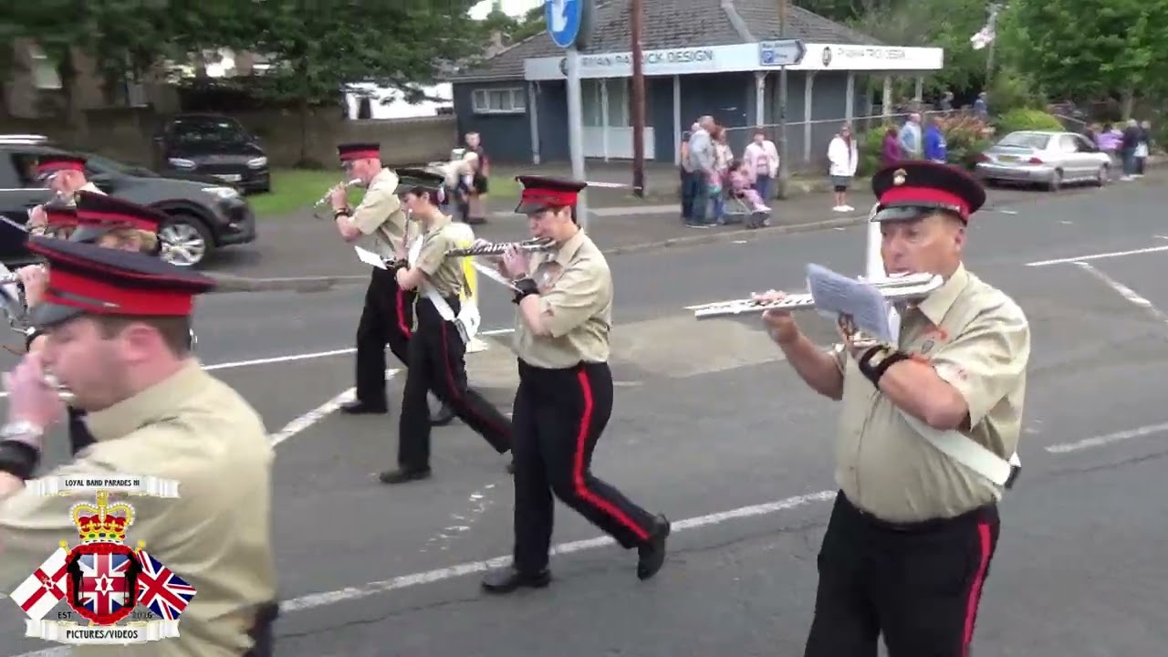 Trench Memorial FB @ Ballynarrig Pride Of Orange FB Parade 2025