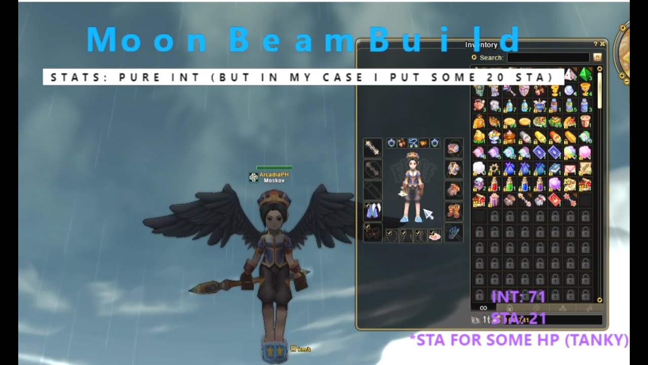 Flyff Universe - Assist Moon Beam Build