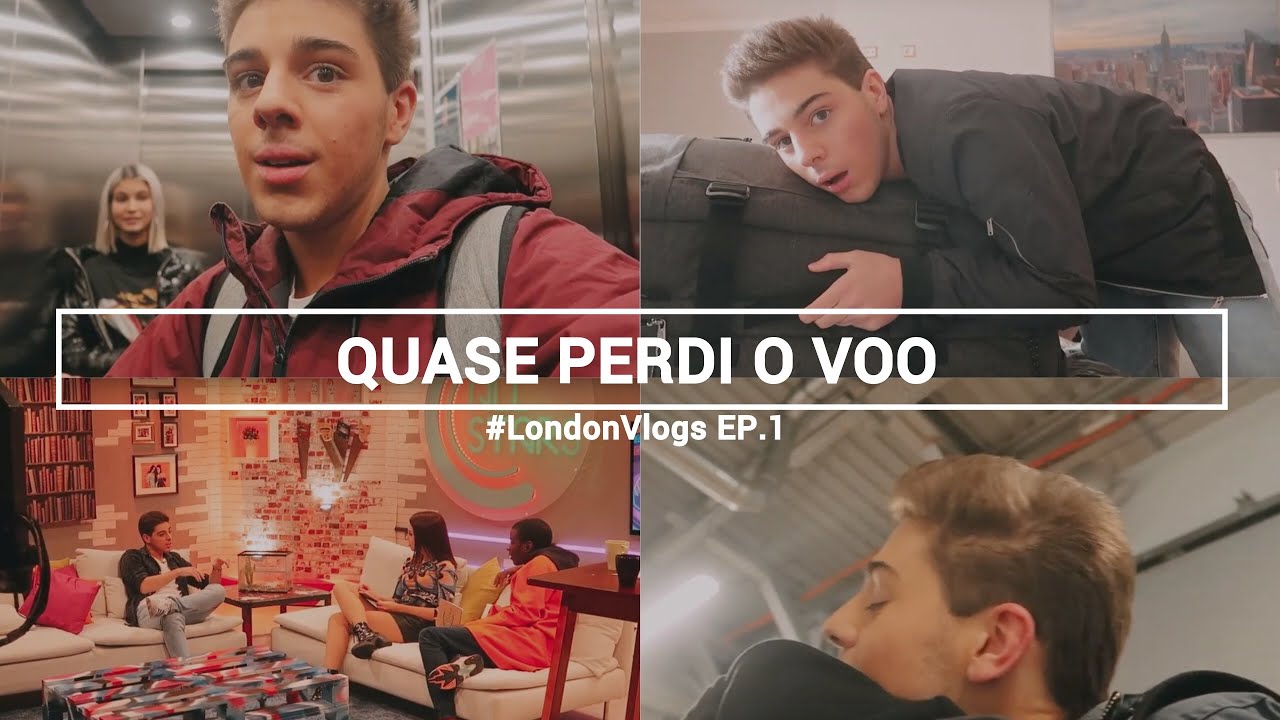 Quase perdi o voo | London Vlogs #1 | Tomás Silva