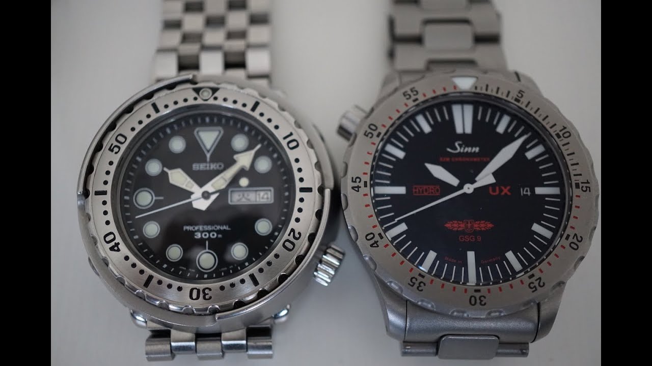 Seiko Tuna против Sinn Ux