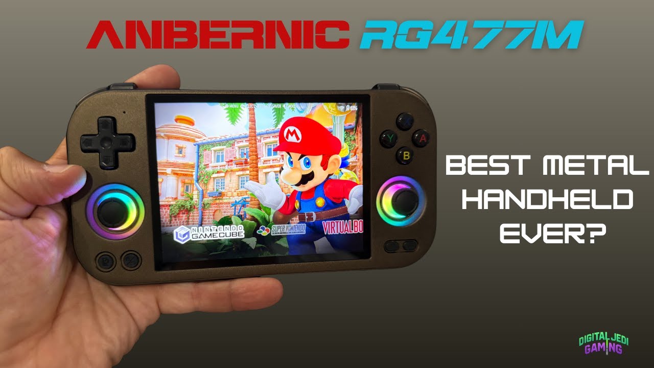 RG477M | Anbernic's Love Letter to Retro Gaming