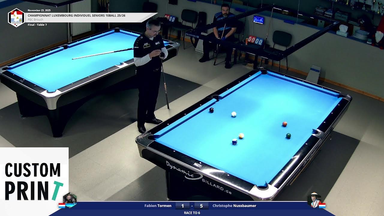 Dynamic Billiard Championnat Individuel Seniors 10ball
