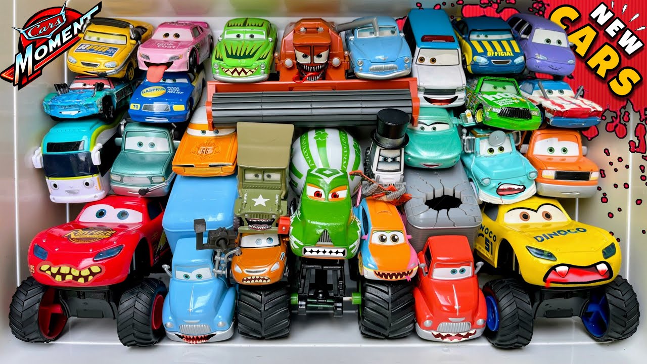 Disney Pixar Cars Unboxing Review | Lightning McQueen, Tow Mater, Doc Hudson, Sally Carrera, Cruz