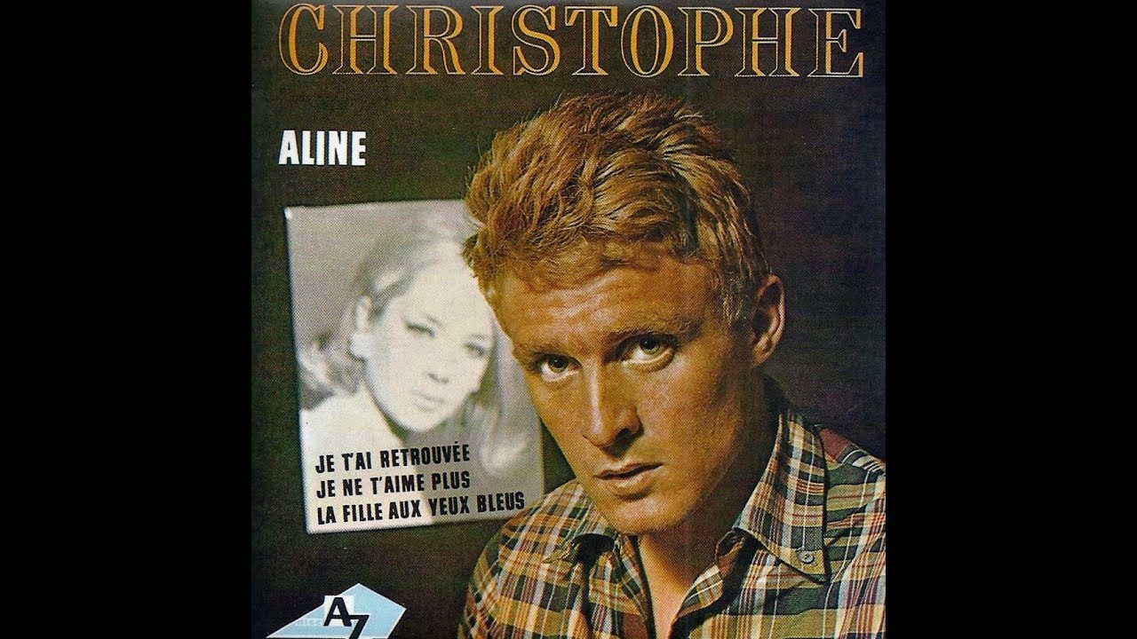Christophe   La  fille aux yeux bleus         1965