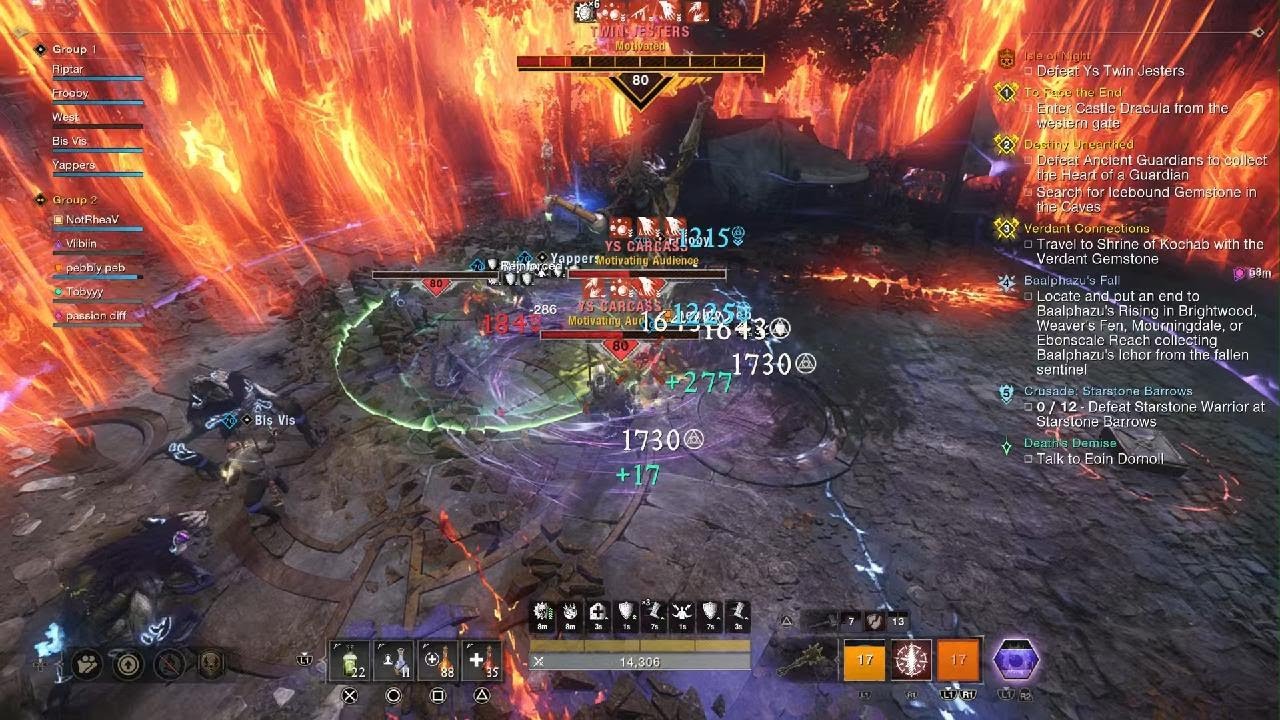 AQC Clearing S10 Isle of Night- First Boss