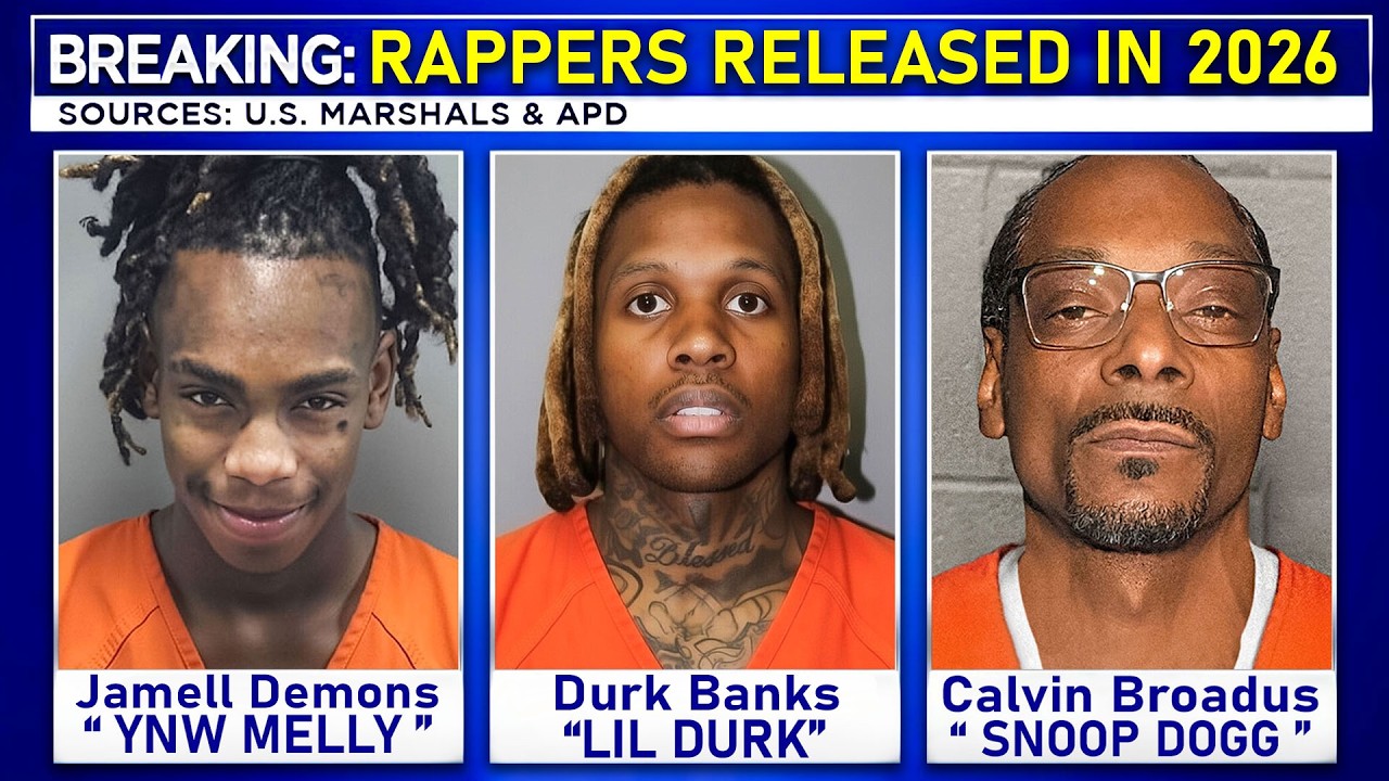 Rappers Getting RELEASED FROM JAIL IN 2026.. (& Why)