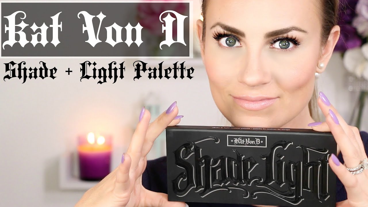 How To: Highlight & Contour with Powder | Kat Von D Shade + Light Contour Kit Tutorial & Review